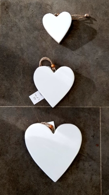 Set of three hearts