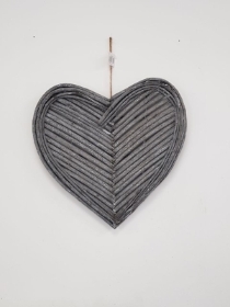 Small grey heart